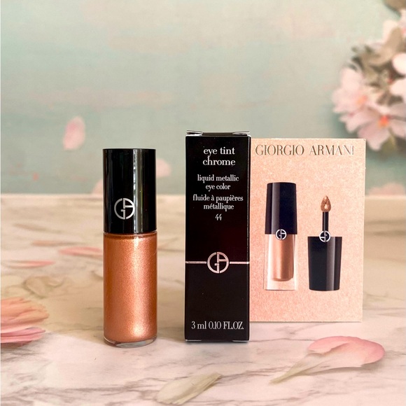 Giorgio Armani Eye Tint Chrome Liquid Metallic Color 44 Rose Gold .01oz, 3ml - Picture 1 of 7